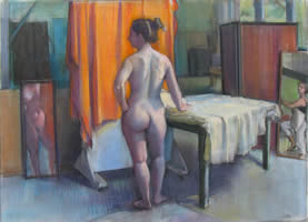 Linda Carey, Standing Nude