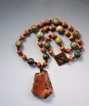 Necklace by Barbara Claytor Found Love